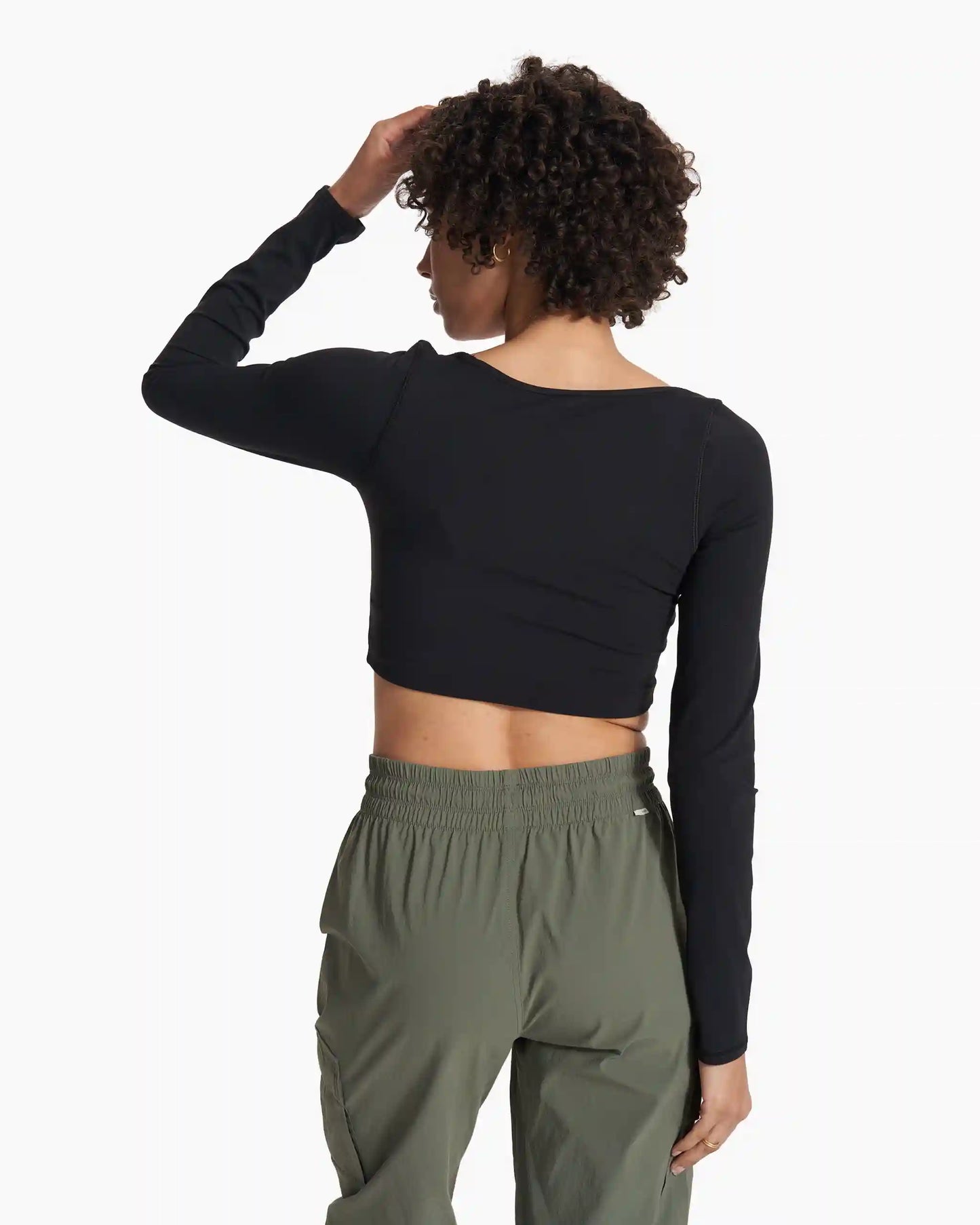Long Sleeve Ruched Bra