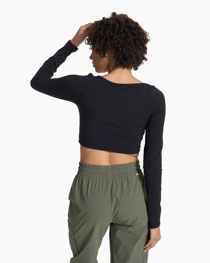 Long Sleeve Ruched Bra