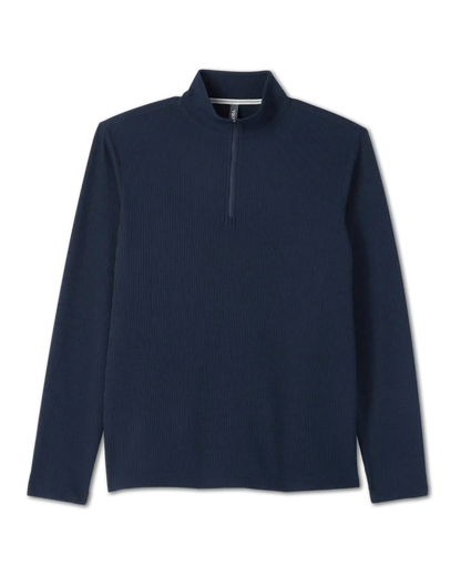 Lightweight Tech Waffle Quarter Zip
