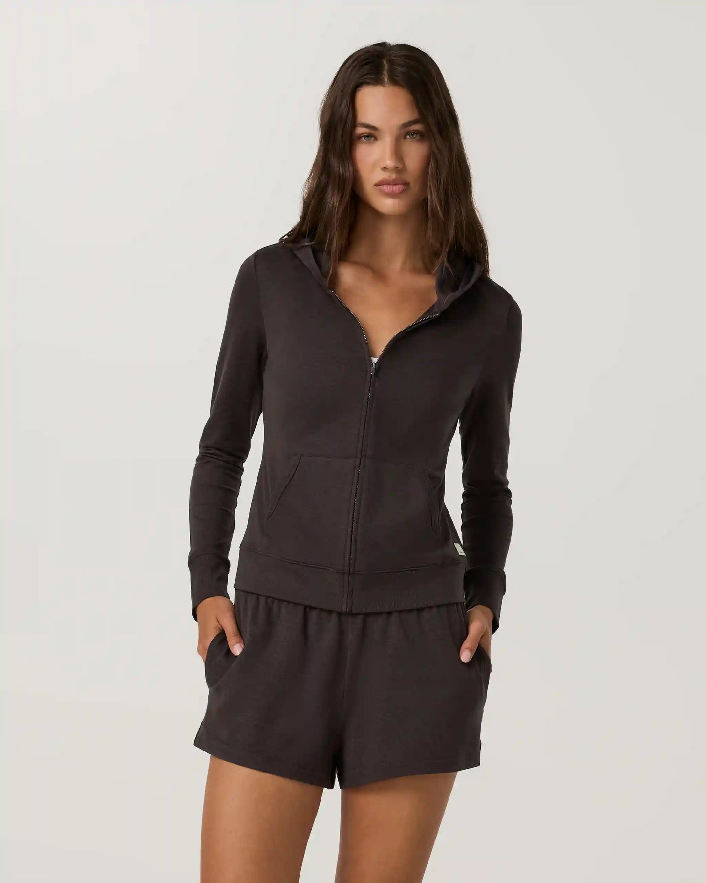 Halo Mini Full Zip Hoodie - Long