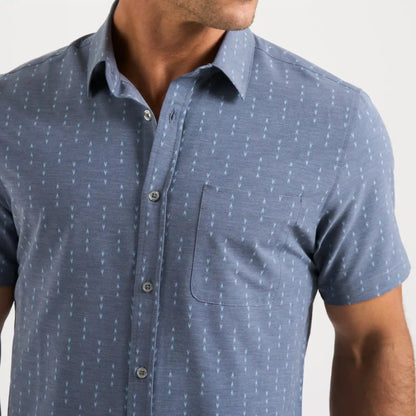 Short-Sleeve Bridge Button Down