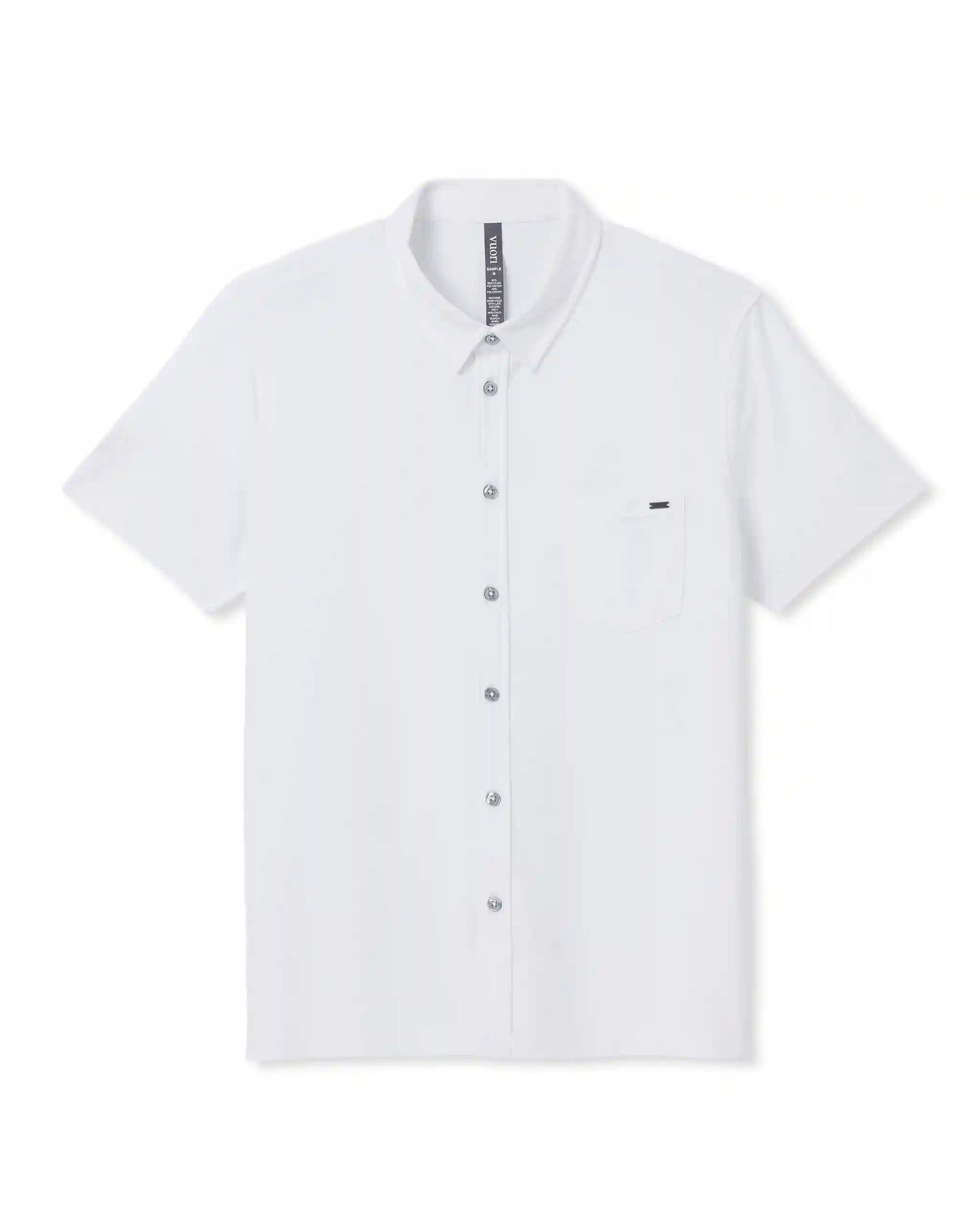 Short Sleeve Ace Button Down