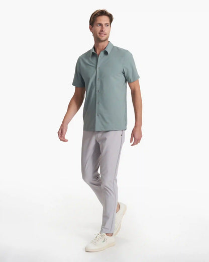 Short Sleeve Manhattan Button Down