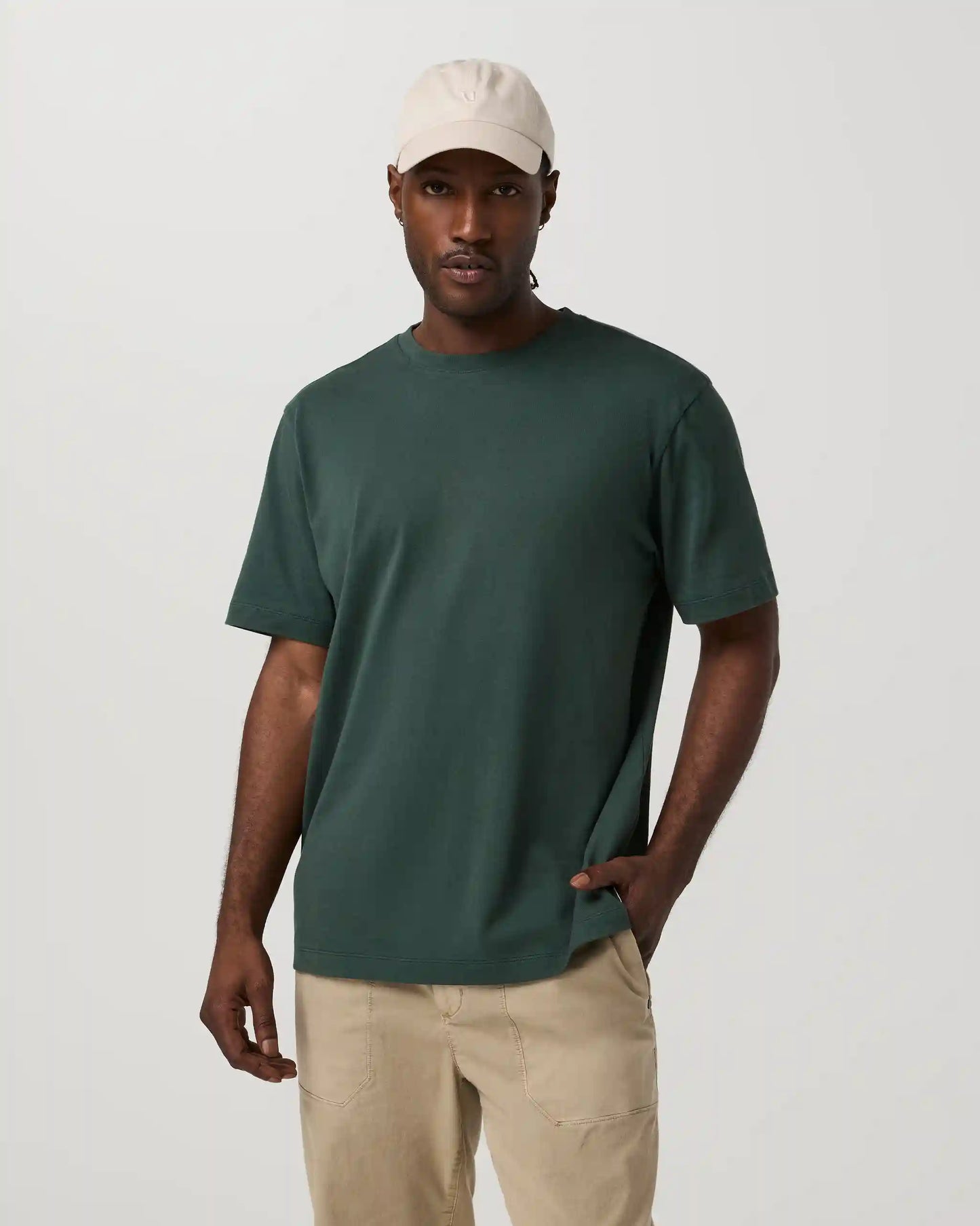 Short Sleeve Vuori Heavyweight Cotton Tee - Relaxed Fit