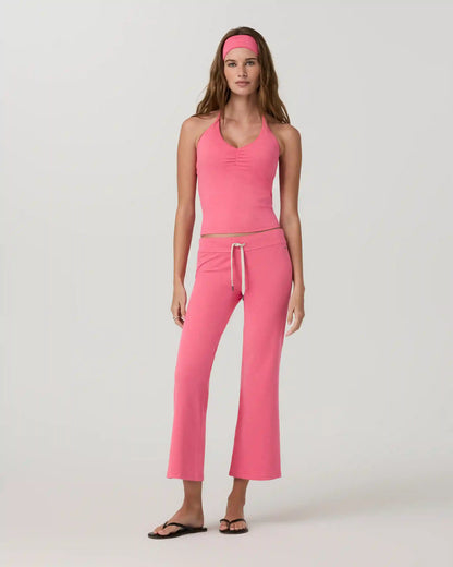 Halo Halter Ruched Top