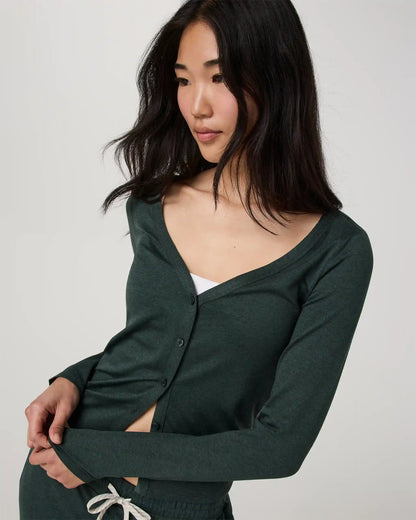 Long Sleeve Halo V-Neck Cardigan