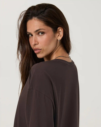 Long Sleeve Feather Tee