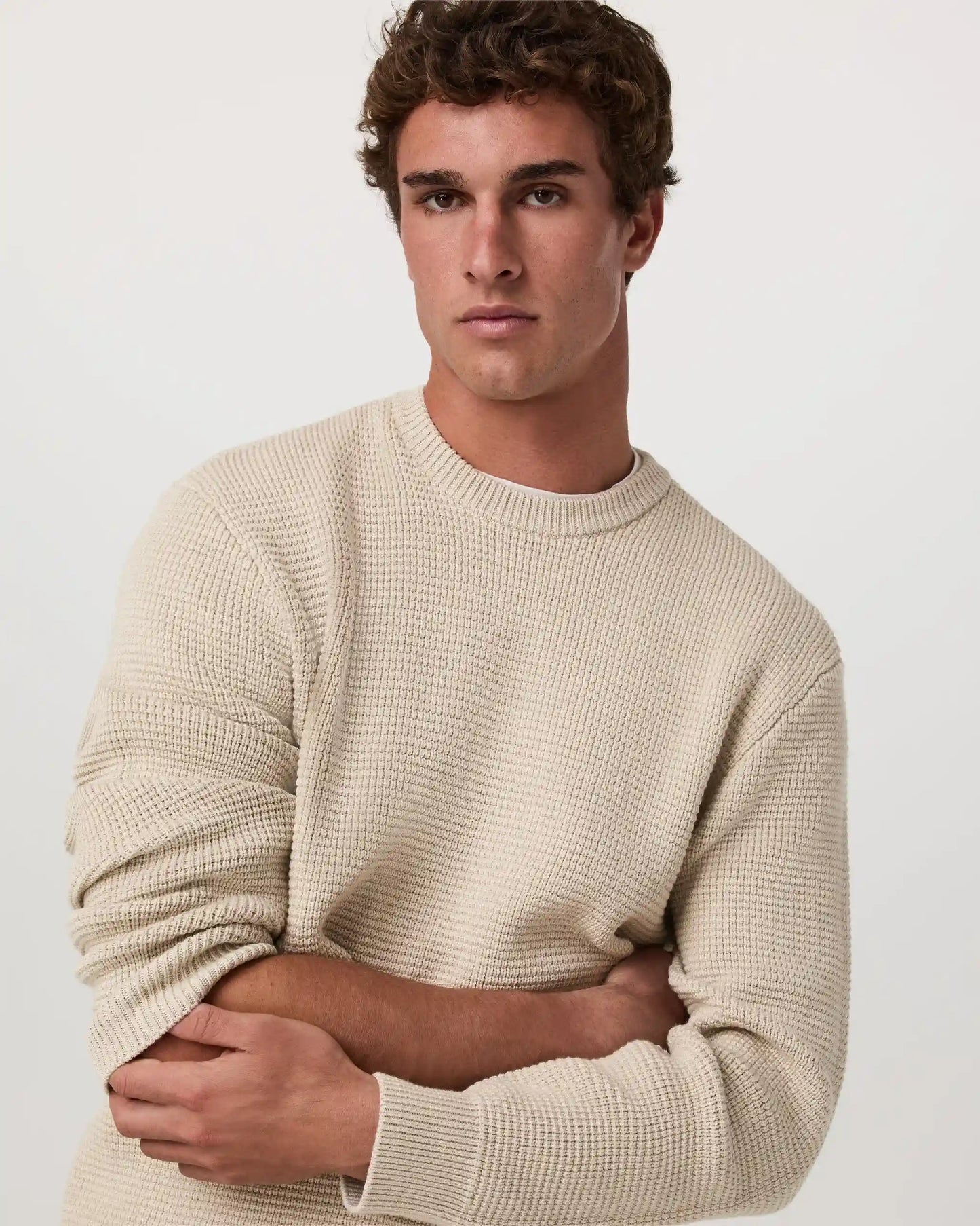 Denver Waffle Crew Sweater