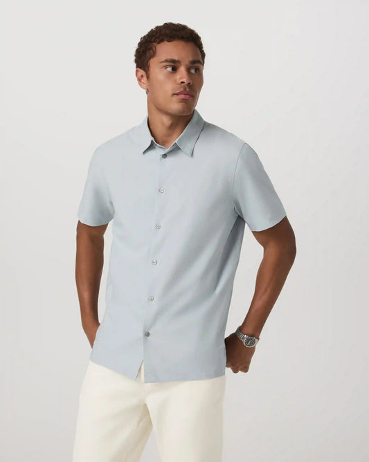 Short Sleeve Manhattan Button Down