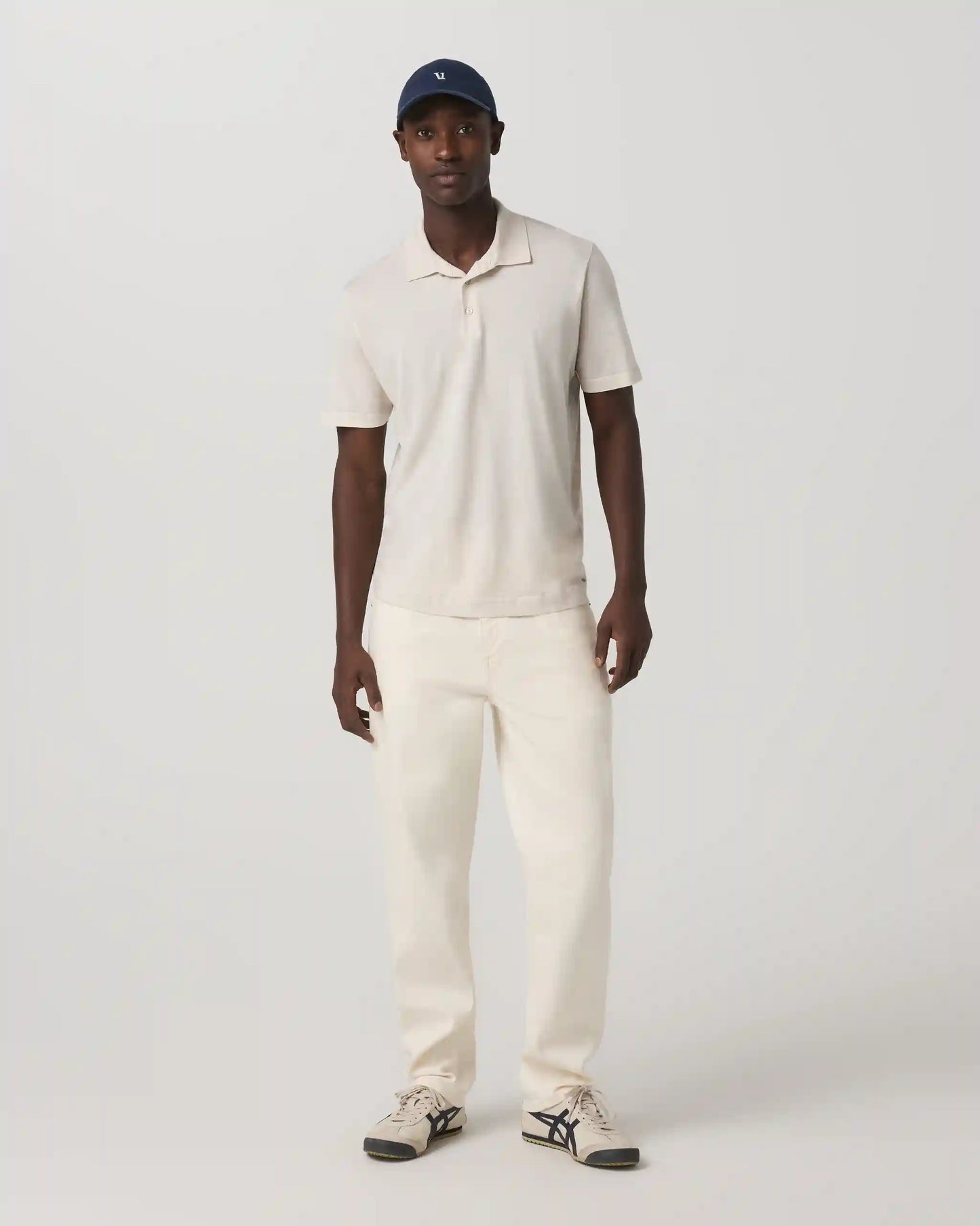 Short Sleeve Merino Wool Sweater Polo