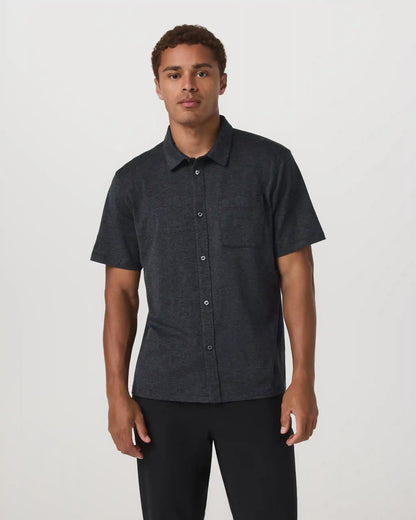 Short Sleeve Ponto Button Down Shirt