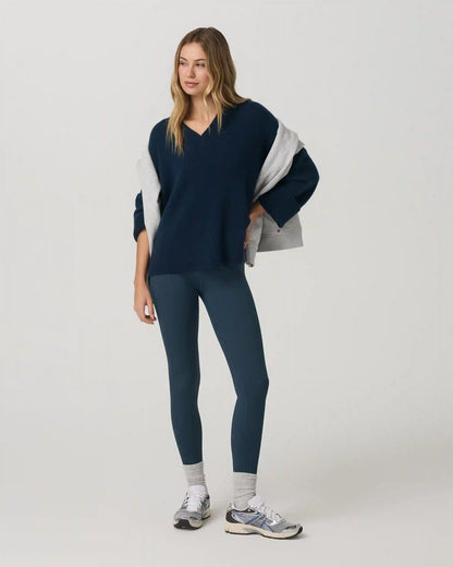 Émilie Cashmere Oversized V-Neck