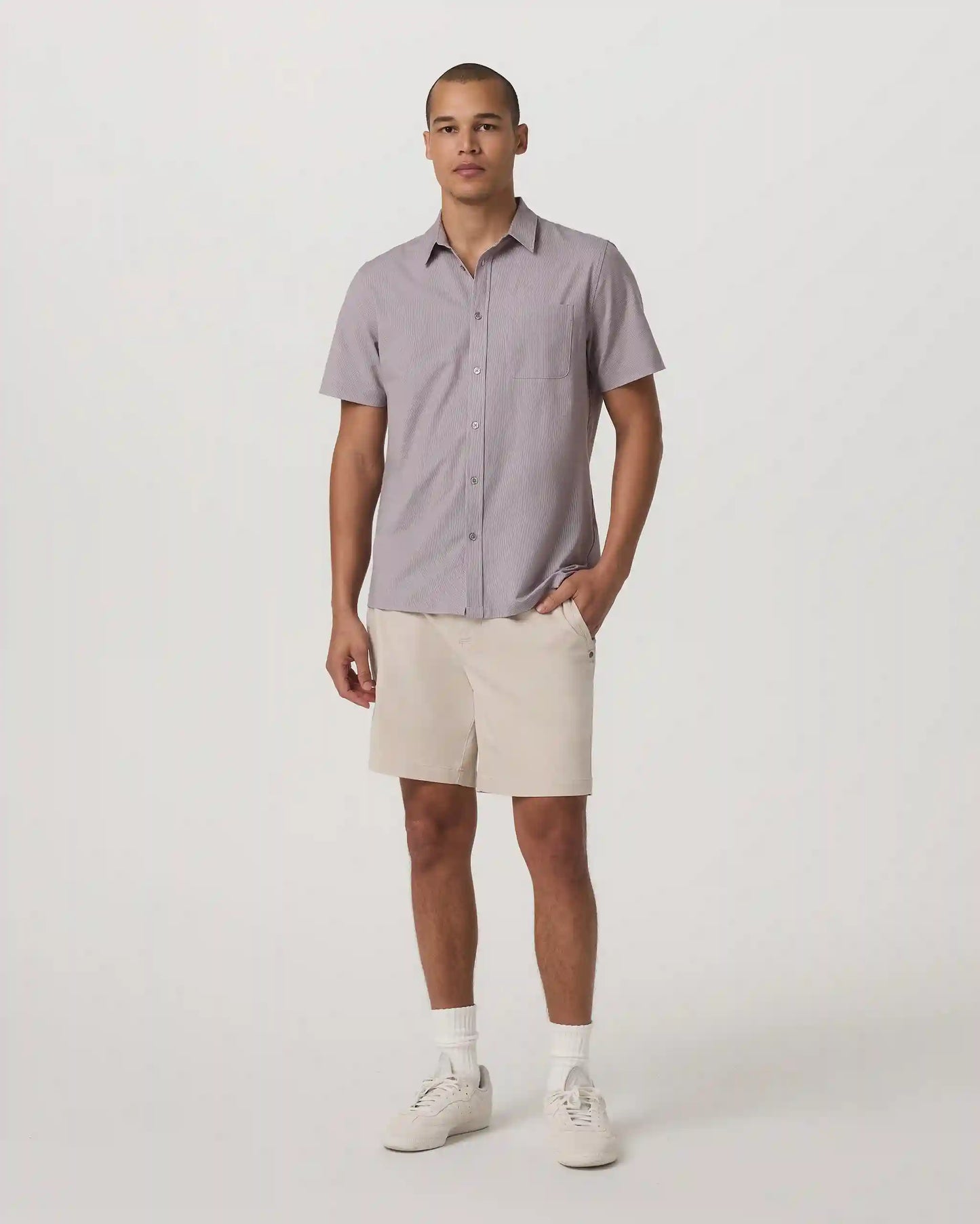 Short Sleeve Bridge Button Down