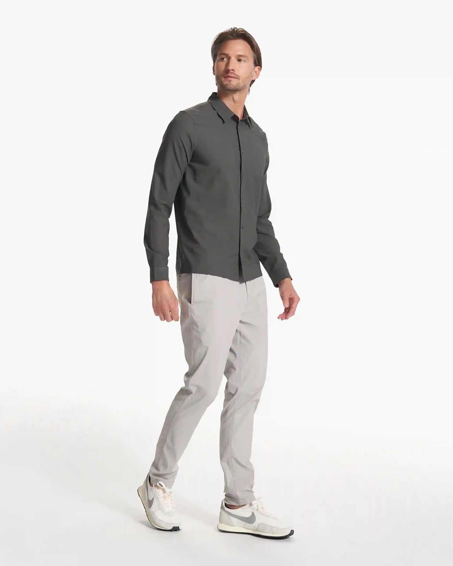 Long Sleeve Manhattan Button Down