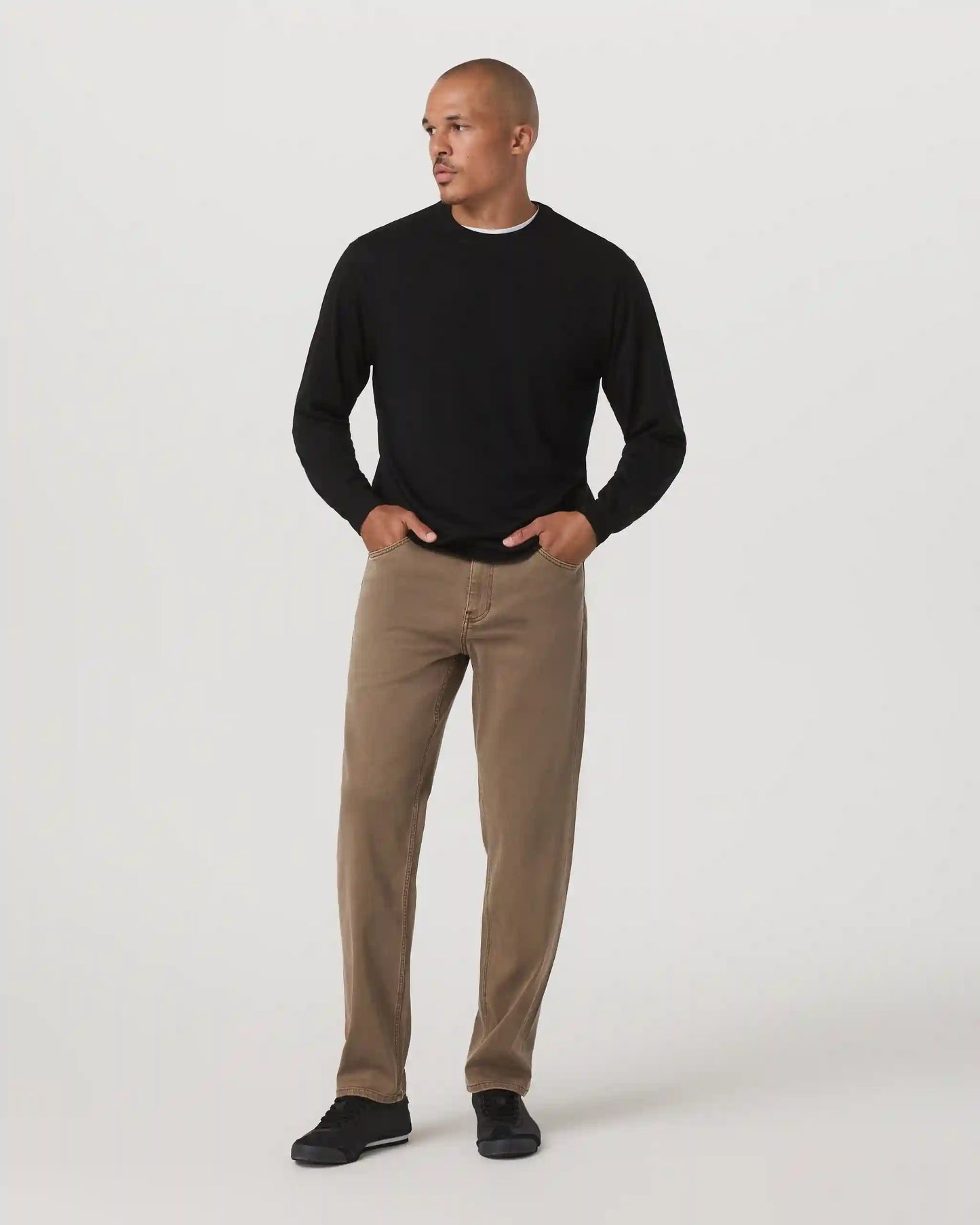 Merino Fine Gauge Wool Sweater
