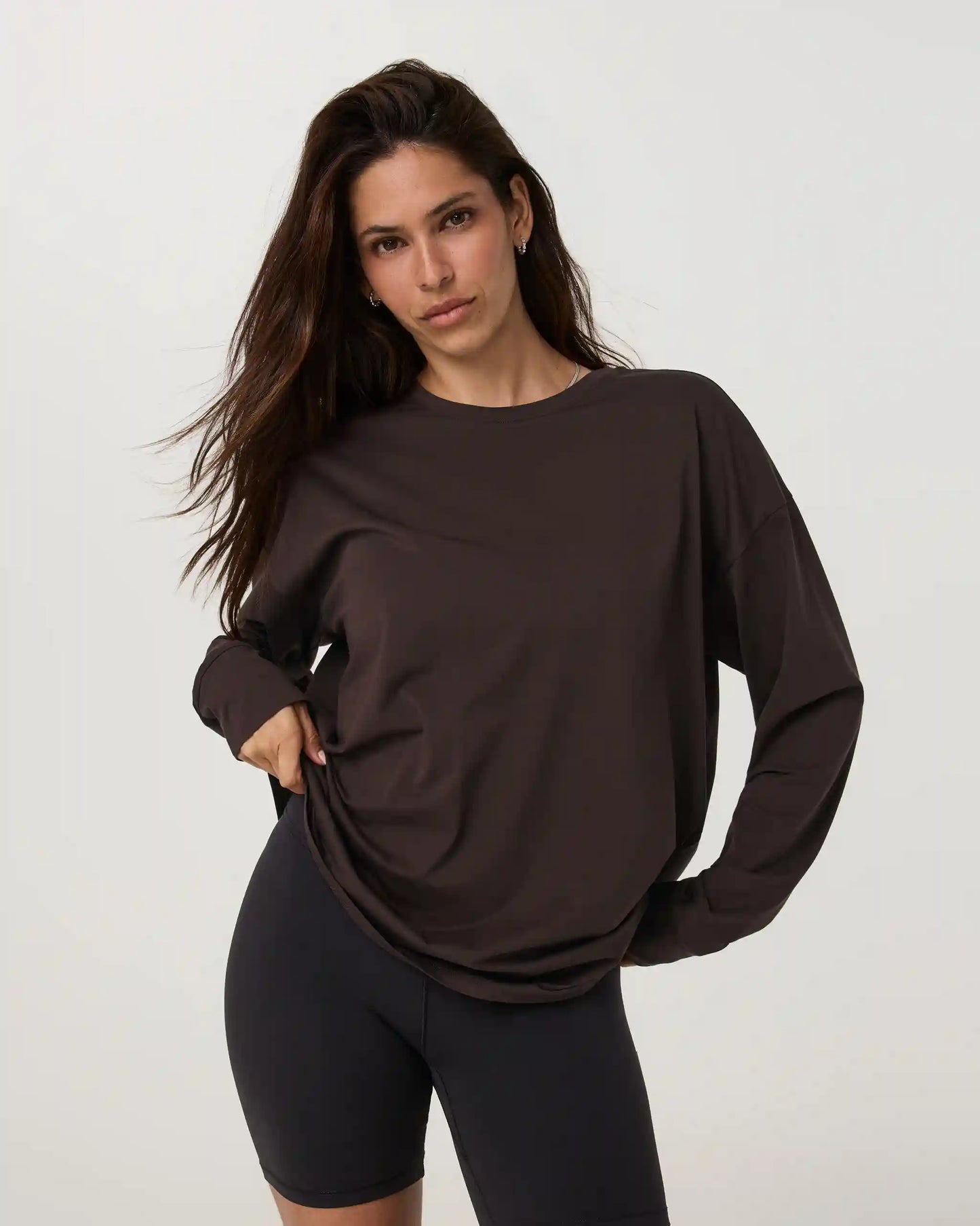 Long Sleeve Feather Tee