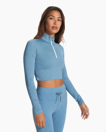 Lux Rib Half Zip