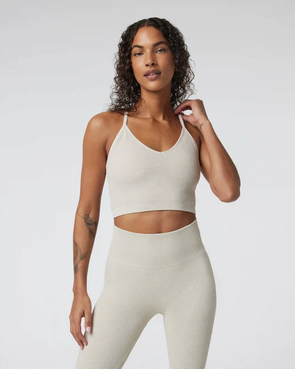 Waffle Seamless Bra