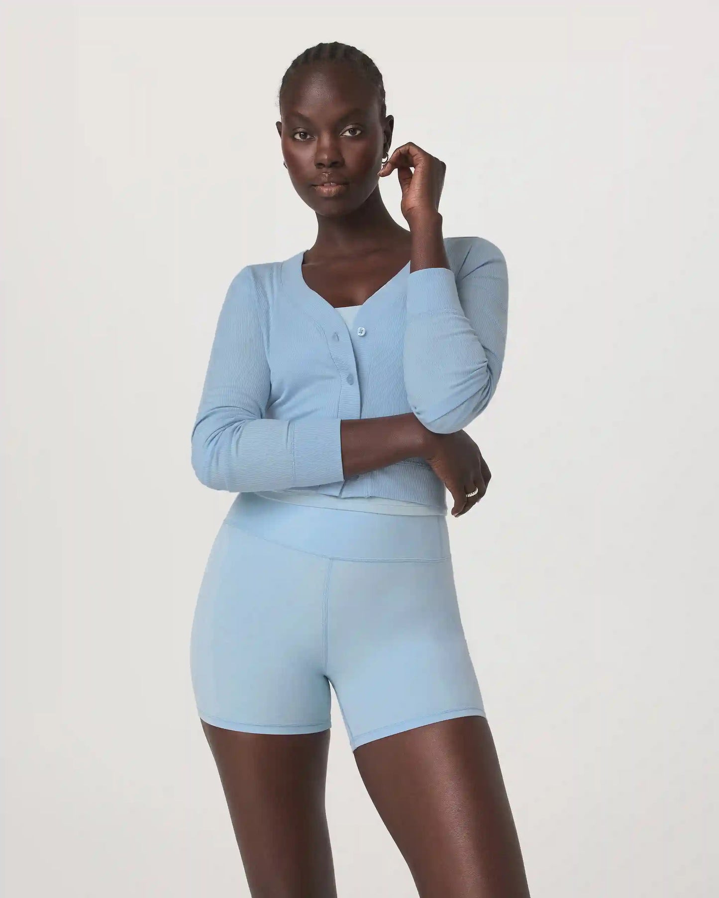 Long Sleeve Pose Mini Cardigan