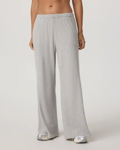 Waffle Wideleg Pant - Short