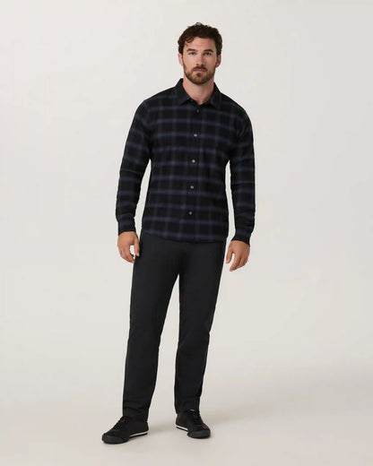 Long Sleeve Midweight Flannel Shirt