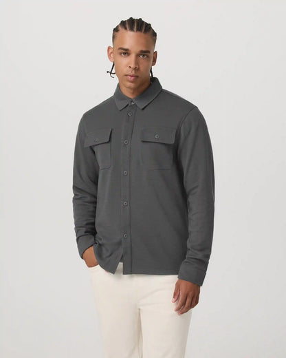 Waffle Shirt Jacket