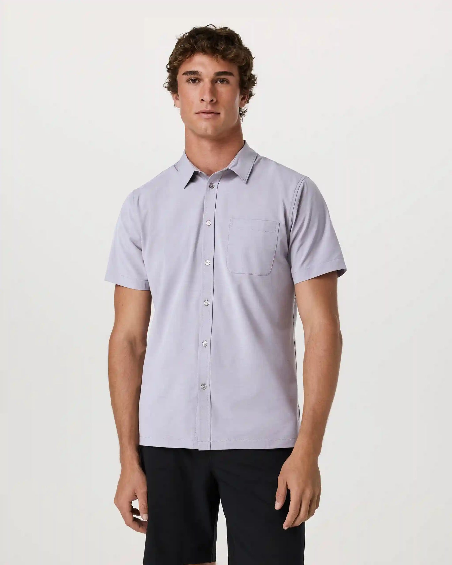 Short Sleeve Bridge Button Down