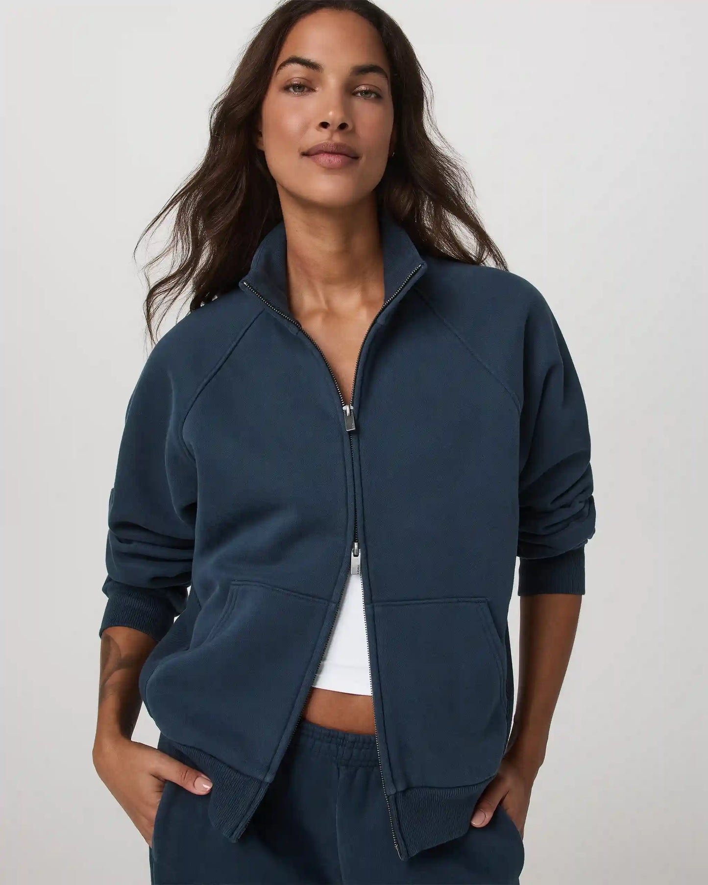 Restore Double Zip Sweatshirt