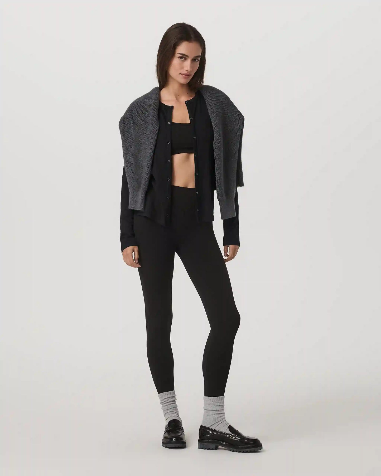 Long Sleeve Halo Snap Cardigan