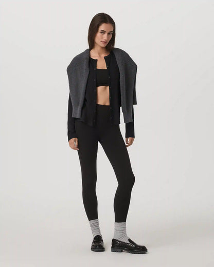 Long Sleeve Halo Snap Cardigan