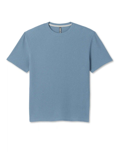 Short Sleeve Lightweight Tech Waffle Tee - Relaxed Fit