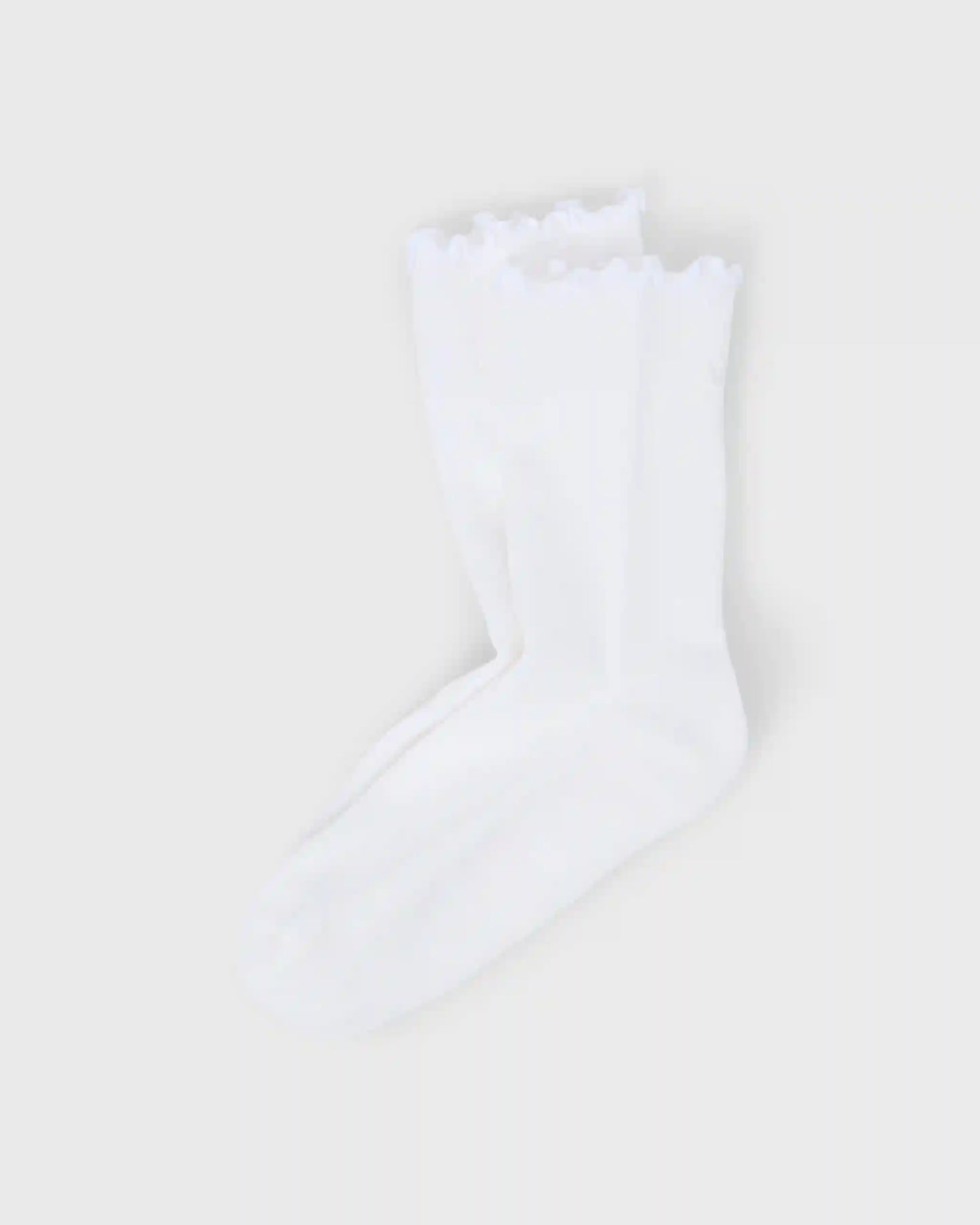 Half Crew Ruffle Sock