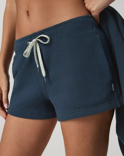 Pique Fleece Short