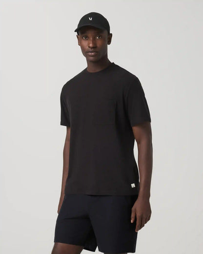 Short Sleeve Micro Waffle Tee - Relaxed Fit