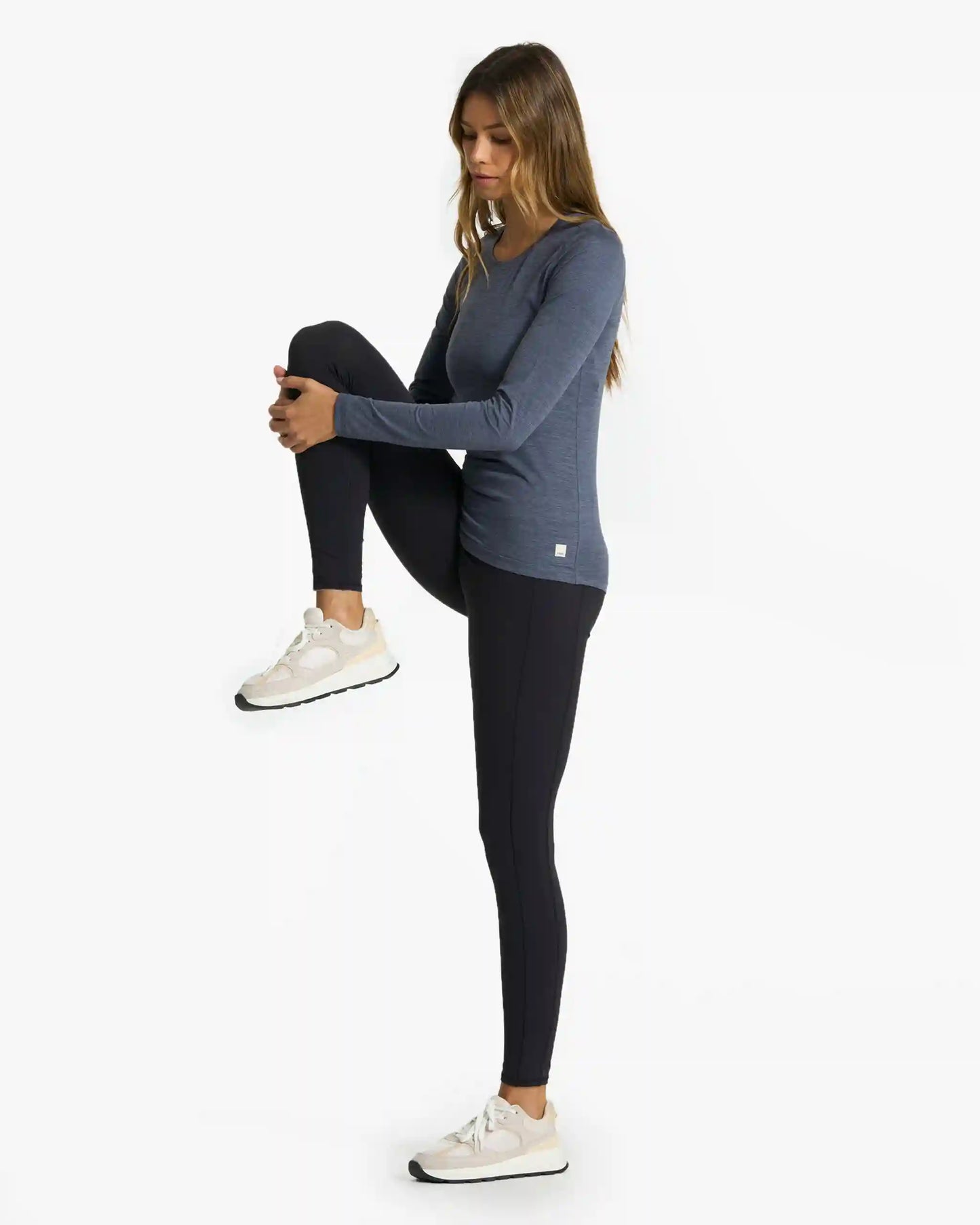 Long-Sleeve Lux Crew