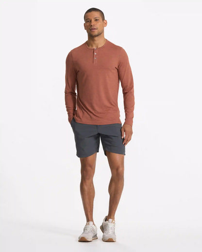 Long-Sleeve Ease Performance Henley