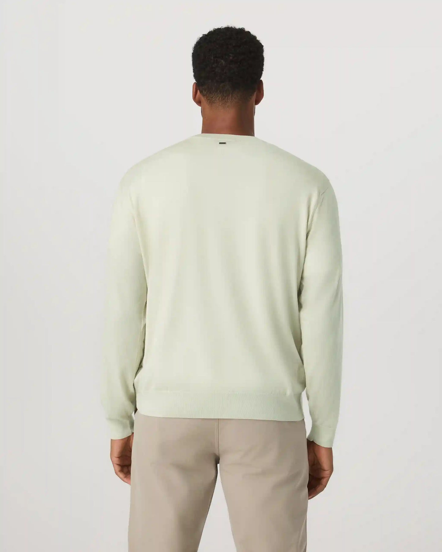 Merino Fine Gauge Wool Sweater