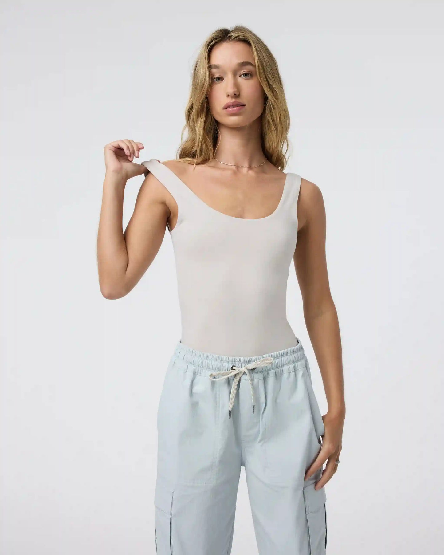 Sleeveless Halo Bodysuit