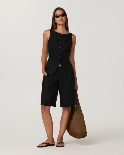 Trestles Twill Button Down Tank
