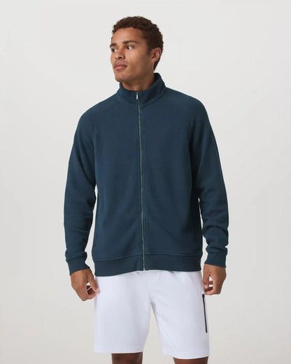 Pique Fleece Track Jacket