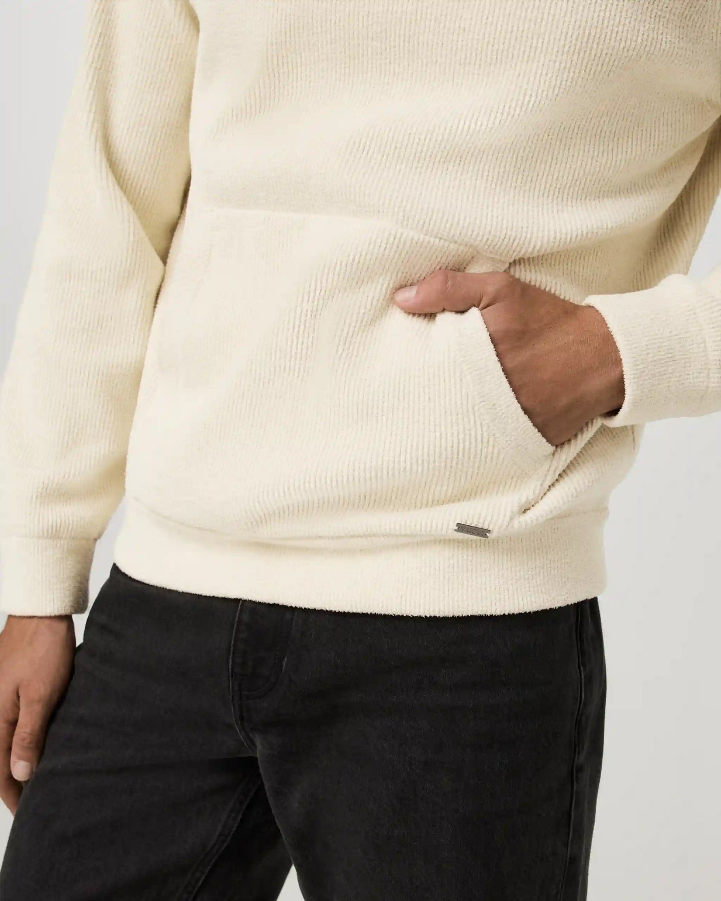 Midweight Rib Sweater Hoodie