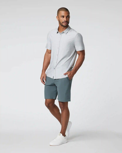 Short Sleeve Strato Button Down
