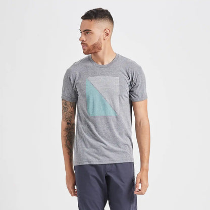Diagonal Waves Tee