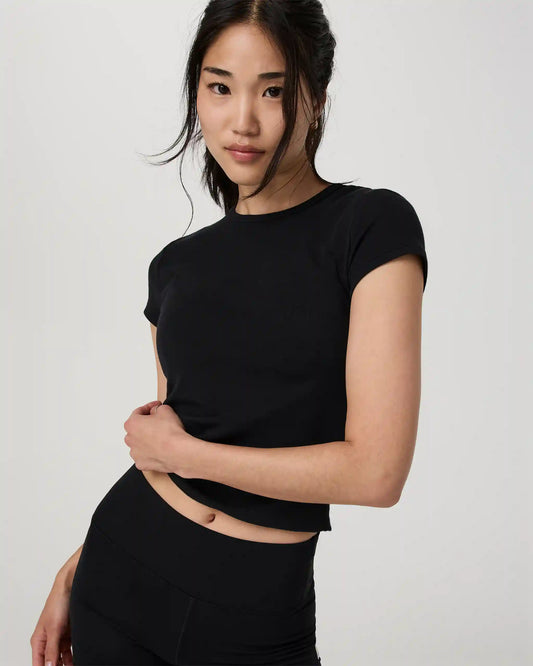 Everyday Cotton Stretch Fitted Tee