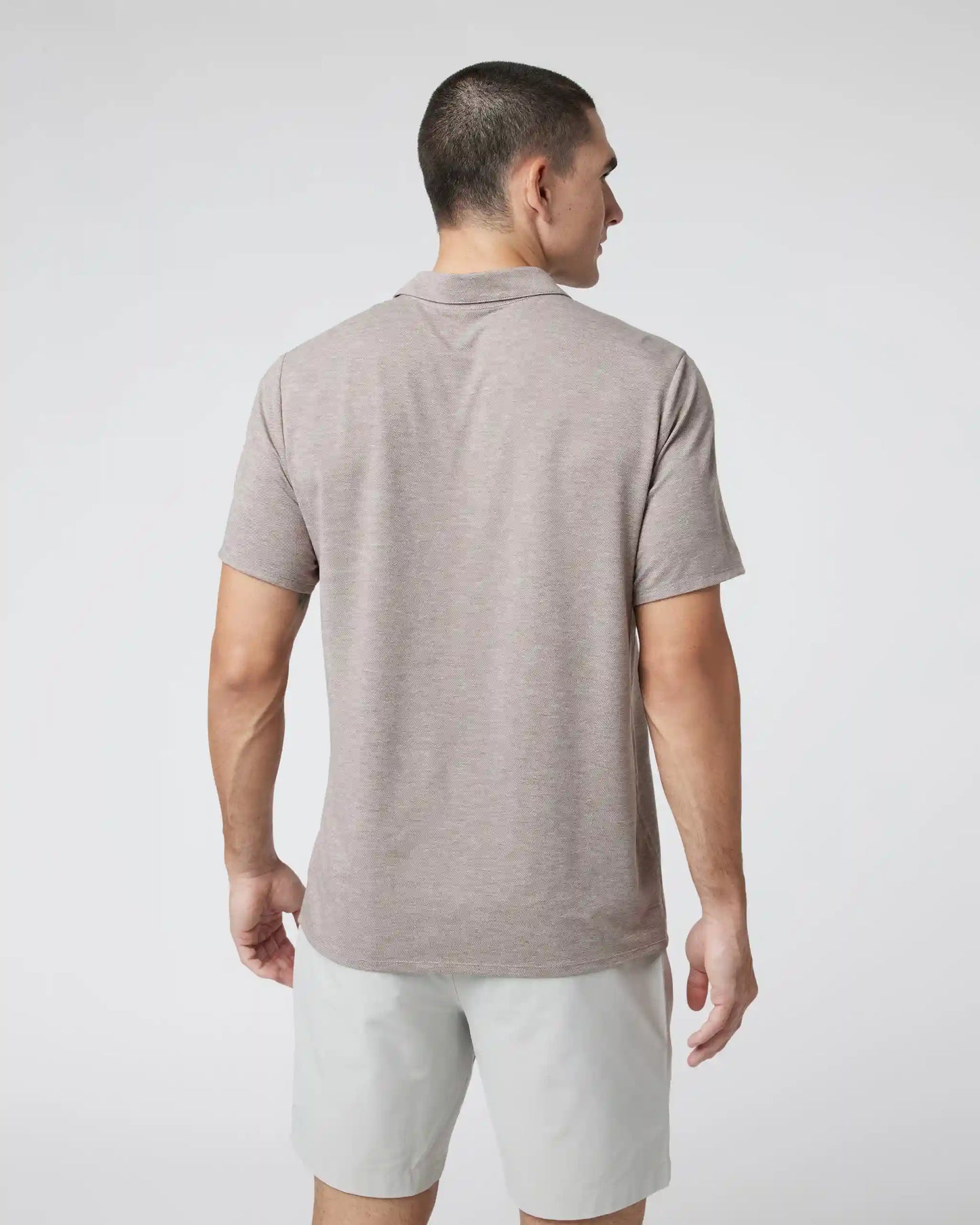Knit Twill Polo