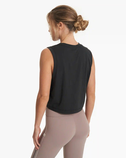 Feather Crop Tank