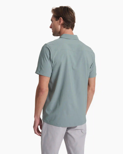 Short Sleeve Manhattan Button Down