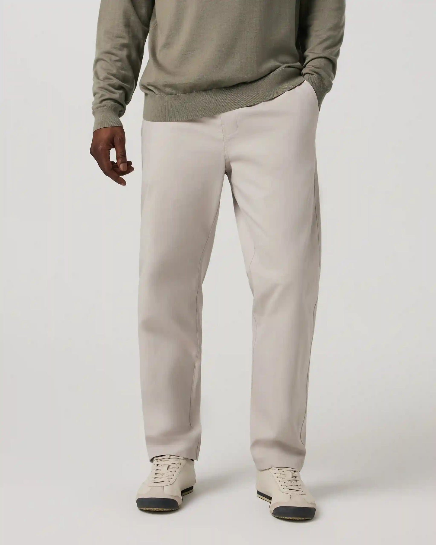 Cascade Elastic Waist Trouser Classic Fit 30"