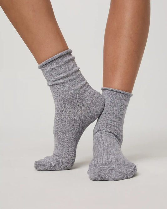 Quarter Crew Pointelle Sock