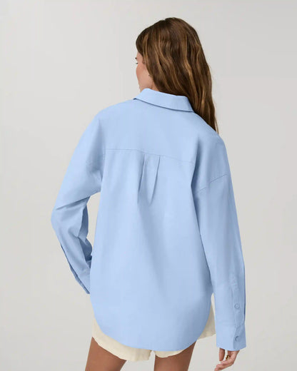 Long Sleeve Kensington Relaxed Button Down